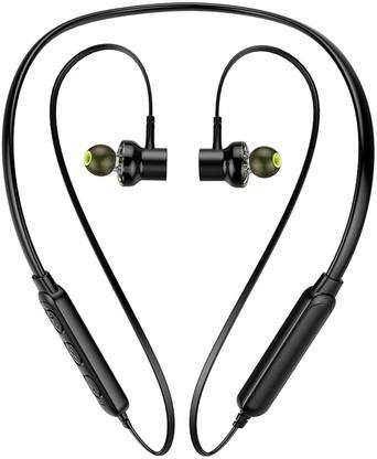 Red Lemon Dhoom Pro D100 WirelessNeckband Dual Dynamic Drivers Bluetooth