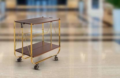 Spread Spain Solid Wood Bar Trolley