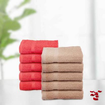 Flipkart SmartBuy Cotton 340 GSM Face Towel Set