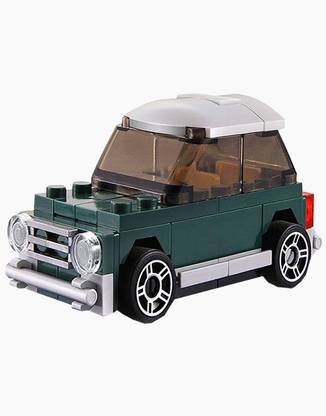 OWO Decool 2222 62Pcs Mini Racing Pacemaker Car Block Construction Toy with Pullback Action Illustration