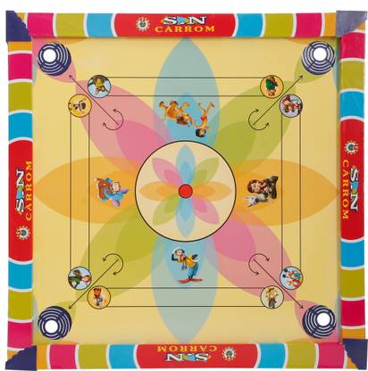 RL Sons. Carrom Board, Ludo Game and Snake&Ladders Combo Carrom Board Game