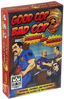 Overworld Games Good Cop Bad Cop Bombers And Traitors Board Game Party & Fun Board Game