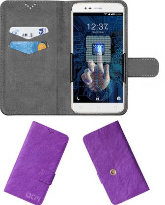 ACM Flip Cover for Intex Elyt E7