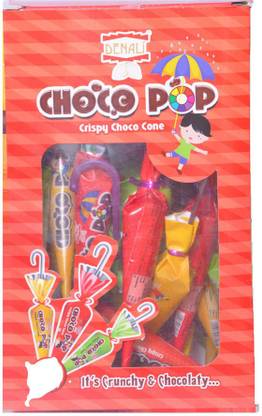 Denali Choco Pop Crispy Choco Cone Filled Bars