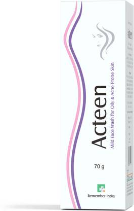 Acteen  for Oily and Acne Prone Skin 70 g (Pack of 2) Face Wash