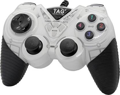 TAG GAMERZ G20 - with Double-2-Shock Controller Vibrator USB  Gamepad