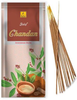 Balaji CHANDAN PREMIUM INCENSE STICKS PACK OF 3 CHANDAN