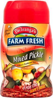 Pachranga's Farm Fresh Mixed Pickle Mixed Vegetable Pickle