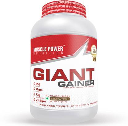 Muscle Power Giant Gainer With The Best Heavy Fat Formula Weight Gainers/Mass Gainers