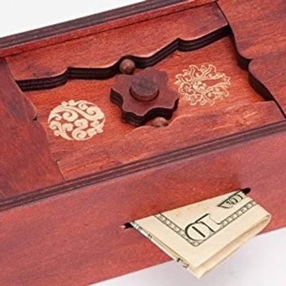 Bits and Pieces - Japanese Secret Puzzle Box Brainteaser - Wooden Secret