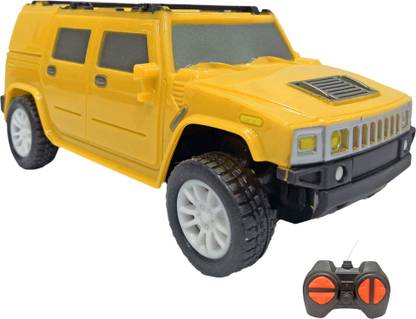 Miss & Chief 1:28 Mini Cross Country Jeep Racing Car with 4 Channel Remote Toy for Kids
