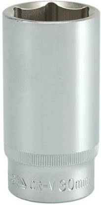 YATO YT-1239 1/2 inch Drive Deep Hexagonal Chrome Finish Socket with Size 7mm and symbol 50BV30 Socket Set