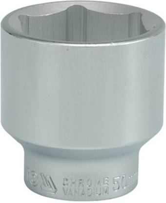 YATO YT-1324 3/4 inch Drive Socket with Chrome finish with 50mm size application in industry, car service stations and workshops for High Loads Socket Set