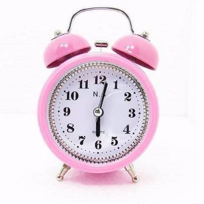 play run Analog Pink Clock