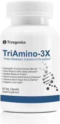 Trexgenics TRIAMINO-3X Protein Metabolism, Endurance & Pre-Workout