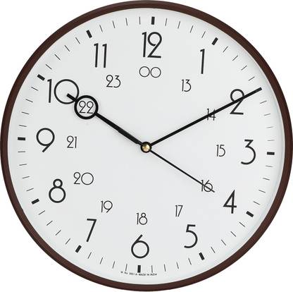 Precisio Analog 32 cm X 32 cm Wall Clock