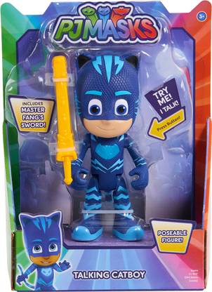 Pj Masks Deluxe Talking Cat Boy Figure