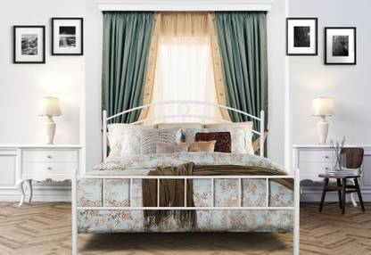 FurnitureKraft Nancy Metal Queen Bed