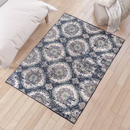 Flipkart Perfect Homes Multicolor Polyester Carpet