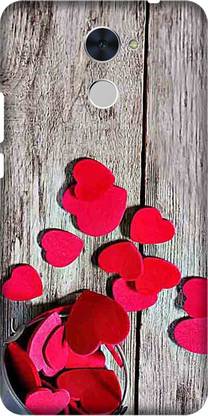 CASEMANTRA Back Cover for Huawei Holly 4 Plus, TRT-L21A, SLA-TL10 - heart Print