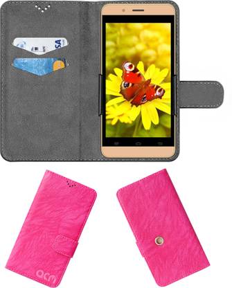 ACM Flip Cover for Intex Aqua Pro 4g