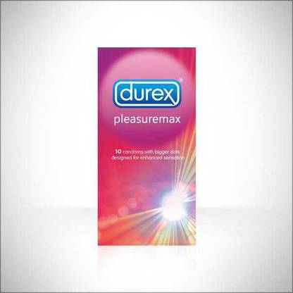 DUREX Pleasuremax Dotted Condoms Pack Of 10 Condom