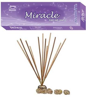 OSWAL MIRRACLE Incense Sticks Combo Pack of 3 (100 GM Each) FLORAL