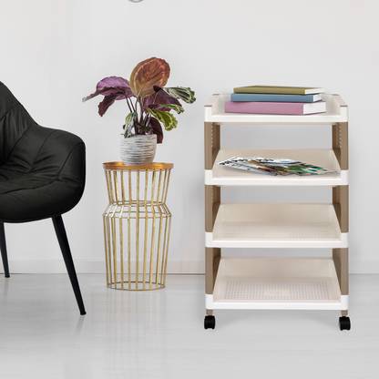 Nilkamal Trolley 25 Plastic Kitchen Trolley