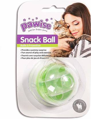 Pawise Snack Ball for Cat Plastic Ball For Cat