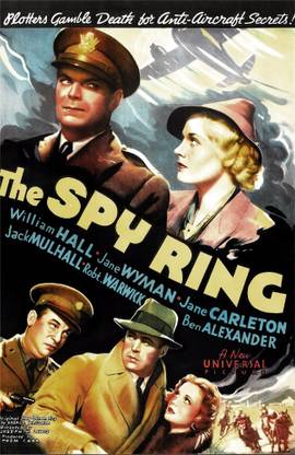 The Spy Ring U Canvas Art - (24 x 36) Canvas Art