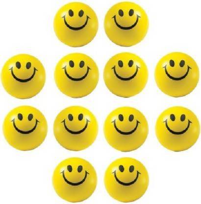 Hoshila172 Smile Funny Face Stress Ball |Happy Smiley Face Stress Balls Bulk  - 3 cm