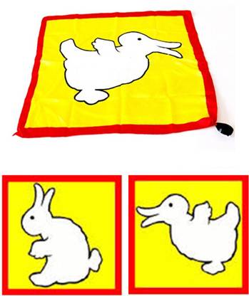kreiz Duck to Rabbit Close Up Magic Trick Rabbit Gag Toy