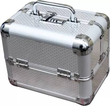 UD store Cosmetics Vanity Box (Silver) jwellery box, vanity box, bangle box Vanity Box