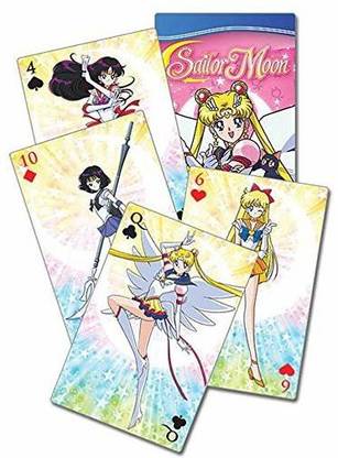 GE Animation Sailor Moon Stars Playing Cards Standard Party & Fun Board Game