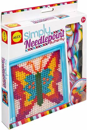 Alex Toys ALEX Craft Simply Needlepoint Butterfly