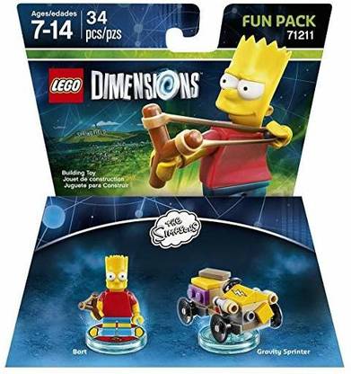 Wb Games LEGO Dimensions Simpsons Bart Fun Pack