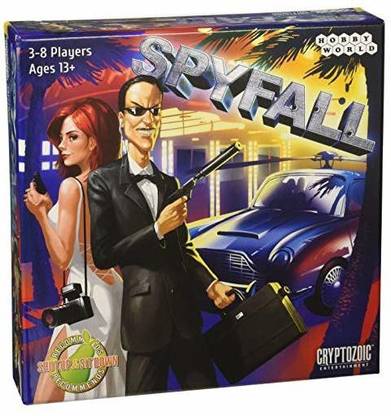 Cryptozoic Entertainment Spyfall Card Game