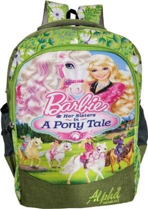 Alpha Nemesis Barbie a Pony tale School Bag