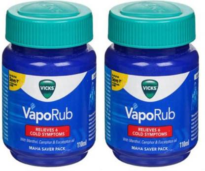 VICKS Vaporub Balm Pack of 2 Balm