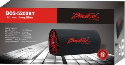 BOWSTRICK BOS-5200BT BOWSTRICK MONO AMPLIFIER Subwoofer