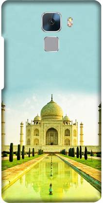 CASEMANTRA Back Cover for Huawei Honor 7 (PLK-L01, PLK-AL10, PLK-UL00, PLK-TL01H) -Taj Mahal