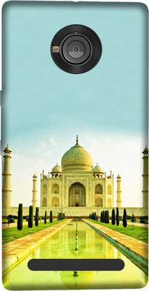 CASEMANTRA Back Cover for Micromax Yu Yuphoria YU5010 - taj mahal Print