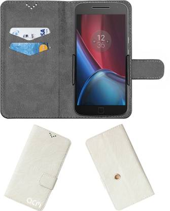 ACM Flip Cover for Motorola Moto G Plus 4th Gen G4
