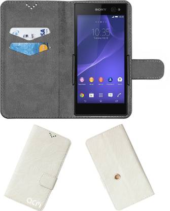 ACM Flip Cover for Sony Xperia C3
