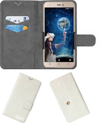 ACM Flip Cover for Intex Aqua 5.5 VR Plus