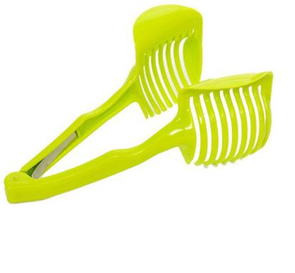 Dayalu Multiuse Tomato Slicer Lemon Cutter Handheld Round Fruits Tongs Fruits Vegetables Tools Lemon Slicer Vegetable & Fruit Slicer