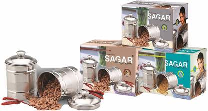 SAGAR Steel Grocery Container  - 1000 ml