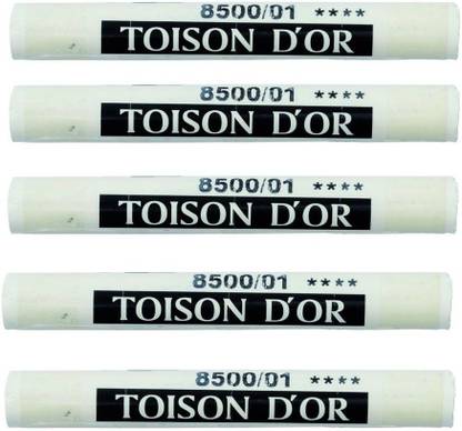 KOHINOOR Pastel Round - Titanium White (1) - Pack of 5