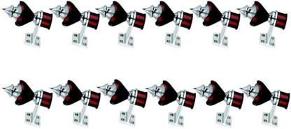 GROWNIX Maroon Rod Rail Bracket Metal