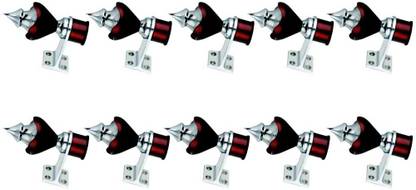 GROWNIX Maroon Rod Rail Bracket Metal